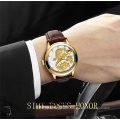 FNGEEN S666 Top Brand Luxury Gold Men No Mechanical Watch Waterproof Dragon Face Full Solid Couple Watches 2020 NEW